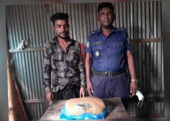 ফতুল্লায় গাঁজাসহ আটক ১