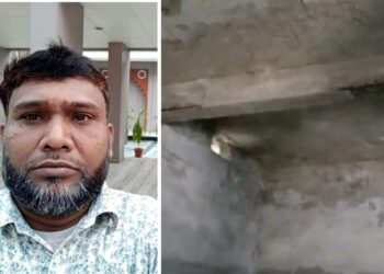 কাইকারটেক হাটে পরিত্যক্ত ঝুঁকিপূর্ণ ভবনে অবৈধ কারখানা!