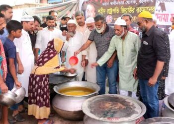 শহীদ জিয়ার ৪৩ তম শাহাদাত বার্ষিকী উপলক্ষে কাউন্সিলর খোরশেদের ব্যাপক আয়োজন