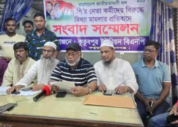 বিএনপির নেতাকর্মীদের বিরুদ্ধে মামলার প্রতিবাদে সংবাদ সম্মেলন