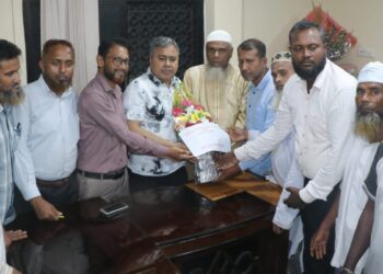 জাসাস কেন্দ্রীয় কমিটির যুগ্ম আহবায়কের সাথে কুতুবপুর ইউনিয়ন জাসাসের সৌজন্য সাক্ষাত