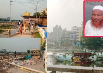 বন্দর রুপালীতে সড়কে যুবদল নেতা আমিরের ড্রেজার পাইপ, জনদুর্ভোগ চরমে!