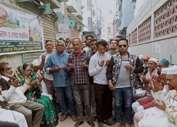 ইসদাইরে গাজী মুসা ও মাসুমের উদ্যোগে বিজয় দিবস উপলক্ষে মিলাদ ও দোয়া