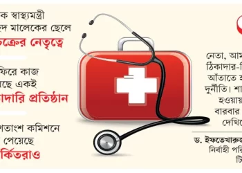 ঘুরেফিরে সেই আটজনই স্বাস্থ্যের কেনাকাটায়