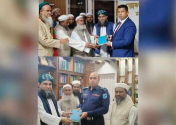 এসপি ও নবাগত ডিসির সাথে ইসলামী আন্দোলনের সাক্ষাৎ