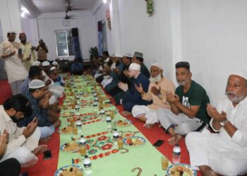 মাসদাইরে হিলফুল ফুজুল নূরে তাজ্জাল্লি ফাউন্ডেশনের ইফতার মাহফিল অনুষ্ঠিত