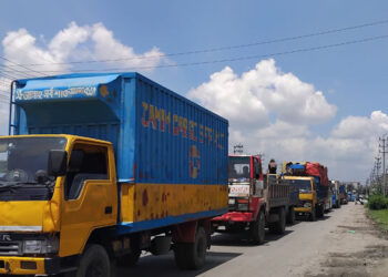 ঢাকা-সিলেট মহাসড়কে ১০ কিলোমিটার যানজট