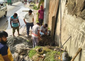 নগরীর সৈয়দপুরে অবৈধ কয়েল কারখানায় ভ্রাম্যমাণ আদালতের অভিযান
