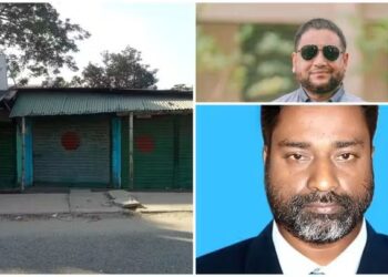 আড়াইহাজারে মার্কেট দখল করে নিল বিএনপির অফিস বানালেন আজাদের চাচা আব্দু !