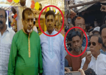 মডেল মাসুদের পাশে বৈষম্য বিরোধী মামলার পলাতক আসামি শামসুজ্জোহা!