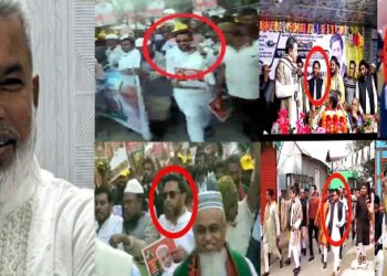 মান্নানের নির্বাচনী প্রচারনায় হত্যা মামলার আসামী যুবলীগ নেতা জুবে আলম খোকন