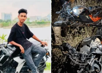 সিদ্ধিরগঞ্জে মোটরসাইকেলের ত্রিমুখী সংঘর্ষে  নিহত-১, আহত-৪