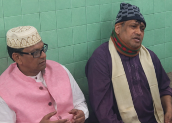 মোহাম্মদ আলীর পাশে বৈষম্যবিরোধী হত্যা মামলার আসামী বহুরুপী কাজী!!