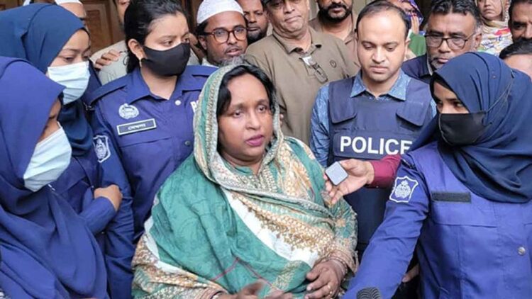 ৫ মামলায় জামিন পেলেন সাবেক মেয়র আইভী