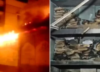 রূপগঞ্জে মাদ্রাসায় ভয়াবহ অগ্নিকাণ্ড, পুড়ে গেছে ১০টি কক্ষ