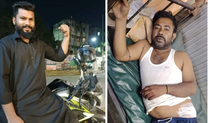 চরকাশিপুরে মাদক বিক্রিতে বাধা দেয়ায় আওলাদকে ছুড়িকাঘাতে জখম!