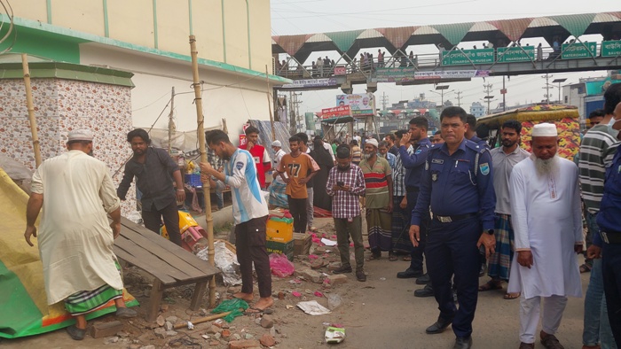 ঈদযাত্রা নির্বিঘ্ন করতে আইনশৃঙ্খলা বাহিনী সার্বিকভাবে কাজ করছে-ওসি মহিবুল্লাহ 