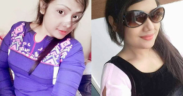 দরজার বাইরের তালা ভেঙে উদ্ধারকৃত নারীর লাশটি মডেল মাহমুদার
