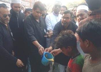 আজমেরী ওসমানের পক্ষে মির্জা পাভেলের নাসিম ওসমানের মৃত্যুবার্ষিকী পালন