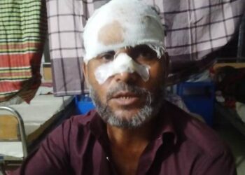 সোনারগাঁয়ের বৈদ্যেরবাজারে সন্ত্রাসী কাইয়ুম বাহিনীর হামলায় আমানউল্লাহ আহত
