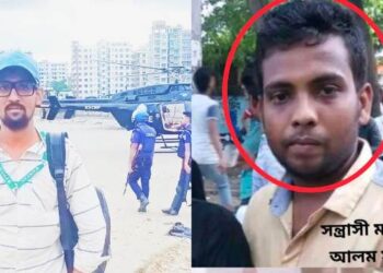 শিশুপুত্রসহ সন্ত্রাসী সুমন বাহিনীর হামলার শিকার সাংবাদিক শেখ কাউসার