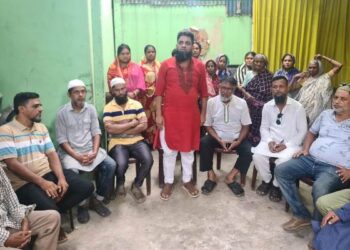 জাকির খানের নির্দেশে মন্দির পাহারায় যুবদল নেতা মেহেদী হাসান লিটন