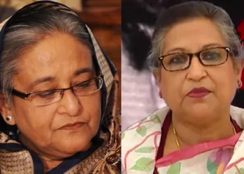 ‘পদত্যাগ’ করে বোনকে নিয়ে দেশ ছেড়েছেন শেখ হাসিনা
