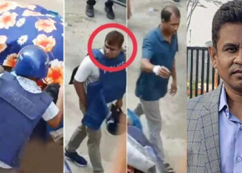 ভ্যানে লাশের স্তূপ, আত্মগোপনে সেই পুলিশ সদস্যরা