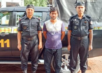 র‌্যাবের অভিযানে পলাতক যাবজ্জীবন কারাদন্ডপ্রাপ্ত আসামী গ্রেফতার