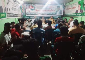 বকশীগঞ্জে জেলা ছাত্রদলের সাবেক সাধারণ সম্পাদকের ১ম মৃত্যুবার্ষিকী উপলক্ষে দোয়া