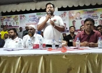 শেরপুরের  শ্রীবরদীতে যুবদলের প্রতিষ্ঠাবার্ষিকীতে অসহায়দের মাঝে খাবার বিতরণ
