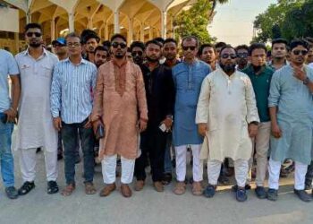 ঢাকার র‌্যালীতে বিএনপি নেতা উজ্জলের নেতৃত্বে যোগদান