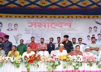 রূপগঞ্জে সন্ত্রাস, চাঁদাবাজী,মাদকের বিরুদ্ধে ছাত্রদলের সমাবেশ