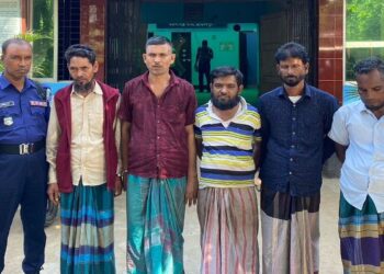 বকশীগঞ্জে পুলিশের অভিযানে ৫ জুয়ারী গ্রেফতার