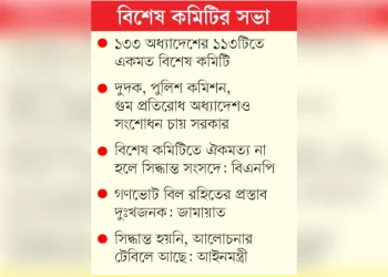 গণভোট অধ্যাদেশ বাতিলের প্রস্তাব নিয়ে টানাপোড়েন