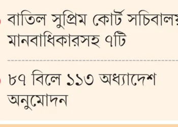 গণভোট, গুম, দুদকসহ ১৩ অধ্যাদেশ অকার্যকর