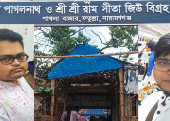 পাগল নাথ মন্দিরে উত্তেজনা: অভিযুক্ত চিন্ময় ও তন্ময়
