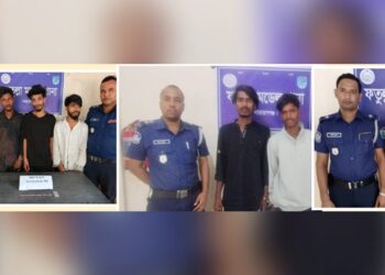 ফতুল্লায় ইয়াবাসহ গ্রেফতার ৬