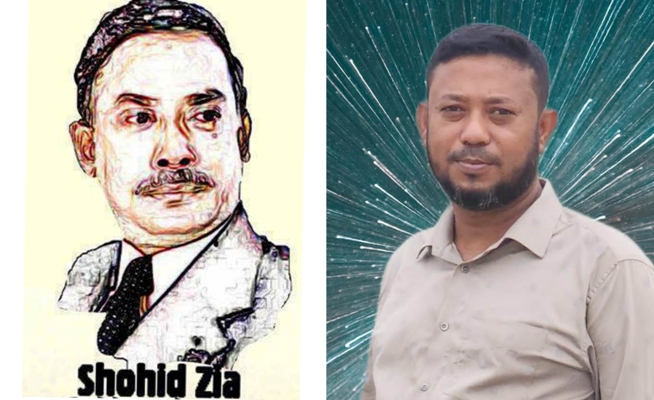 শহীদ জিয়ার শাহাদাত বার্ষিকী উপলক্ষে বিএনপি নেতা মিলন ঢালী’র শ্রদ্ধাঞ্জলী
