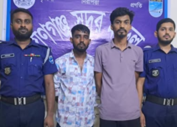 বন্দরে চাকুসহ দুই ছিনতাইকারী গ্রেপ্তার