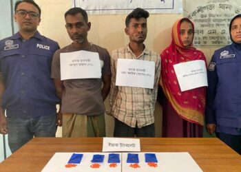 বকশীগঞ্জে ১ হাজার ইয়াবাসহ তিন মাদক কারবারী গ্রেপ্তার