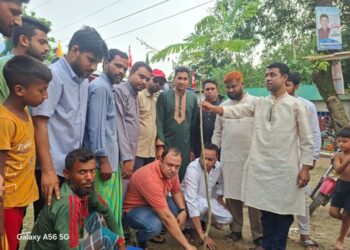 বকশীগঞ্জে বৃক্ষরোপণ কর্মসূচি ও সোলার প্যানেল স্থাপনের উদ্বোধন