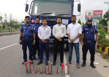শব্দ দূষণ বন্ধে অভিযান, ৪ যানবাহনকে জরিমানা