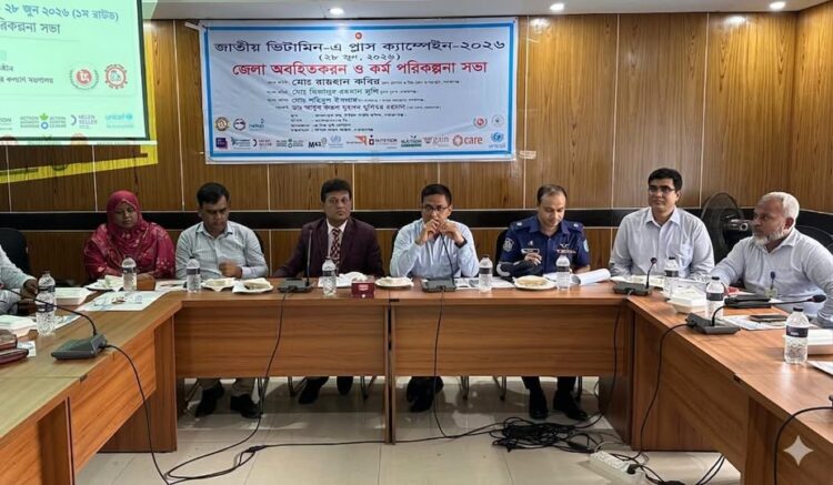 “মেধাবী জাতি গঠনে শিশু পুষ্টি নিশ্চিত অত্যন্ত জরুরি-ডিসি রায়হান কবির