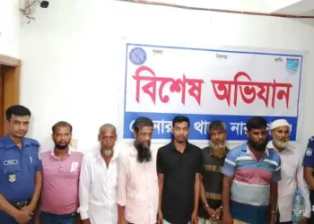সোনারগাঁয়ে বিশেষ অভিযানে ৭ আসামি গ্রেপ্তার, ইয়াবাসহ আটক ১