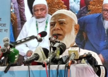 চাদাঁবাজরা ভালো থাকতে দিচ্ছে না -জামায়াত আমির
