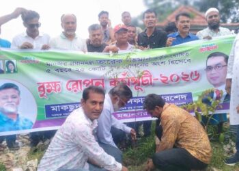 খোরশেদের দুই মাসব্যাপী বৃক্ষ রোপন কর্মসূচি শুরু
