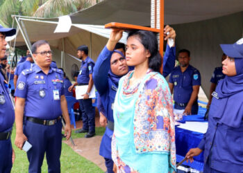 নারায়ণগঞ্জে এএসআই নিয়োগের প্রথম ধাপ সম্পন্ন