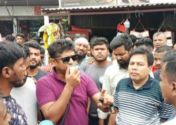 আশ্বাসে প্রত্যাহার হলো নবীগঞ্জ-কাইকারটেক সড়ক সংস্কারের দাবিতে অবরোধ