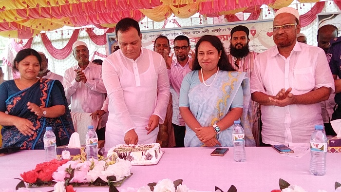 শেরপুরের শ্রীবরদীতে উদ্বোধন উপলক্ষে খন্দকার ফাউন্ডেশনের ফ্রী মেডিকেল ক্যাম্প
